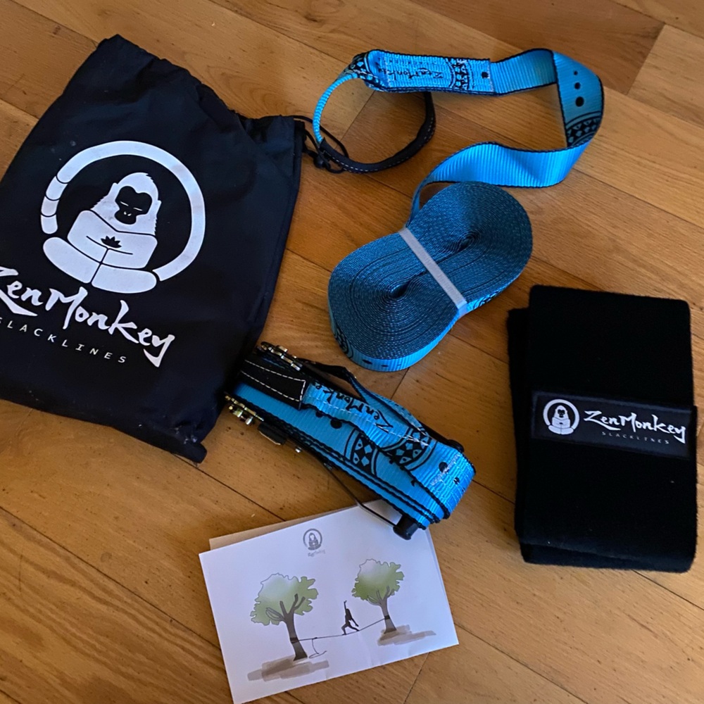 Blue Slackline Kit